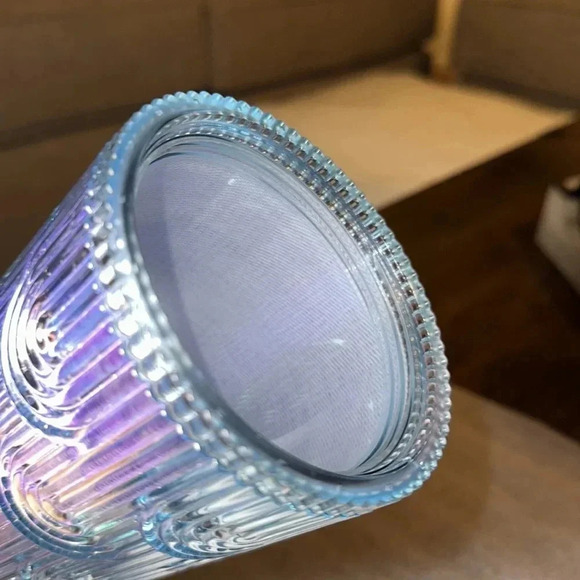 Starbucks 2022 Spring Iridescent Core Holographic Mermaid Wave 24oz Cold Cup - Picture 8 of 8